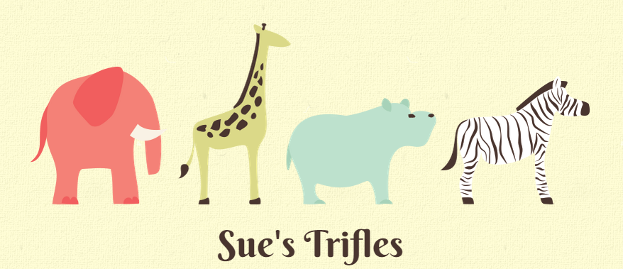 Sues Trifles Animal Banner